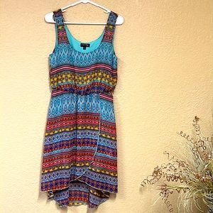 Women’s Love Reign size Medium fun summer high low dress